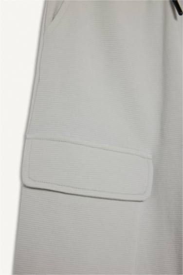 Erkek Çocuk Loose Fit Beli Lastikli Eşofman Altı