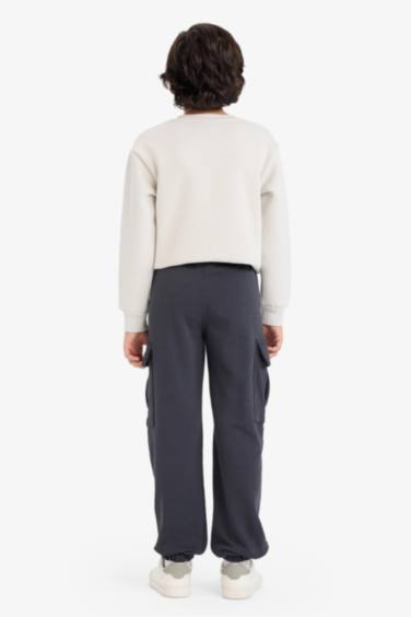 Kargo Cepli Jogger Fit Pantolon Erkek Çocuk