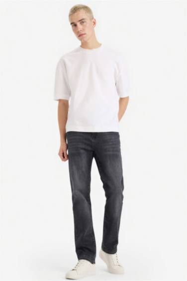 Straight Fit Jean Pantolon