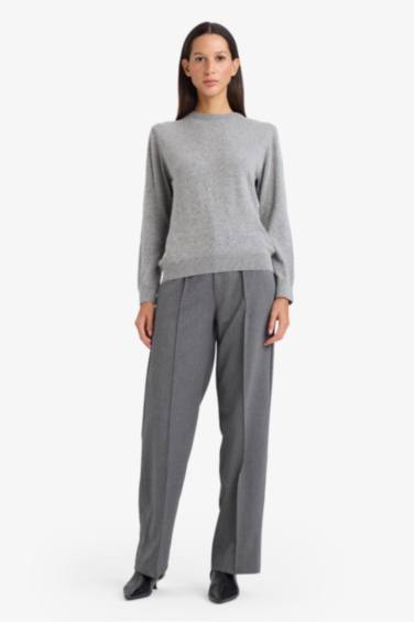 Oversize Fit V-Neck Knitwear Pullover