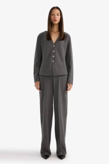 Regular Fit V Yaka Hırka