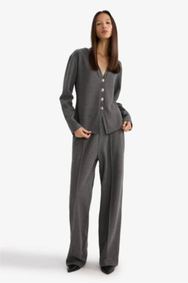 بنطرون وايد ليج برجل واسع