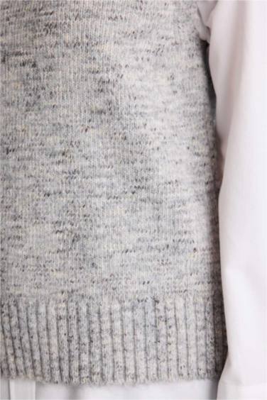 يلك تريكو قصة عادية بياخة مستديرة