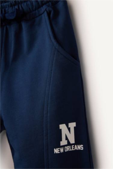 بنطرون بجامة بيبي ولادي اوفر سايز - قطعتين