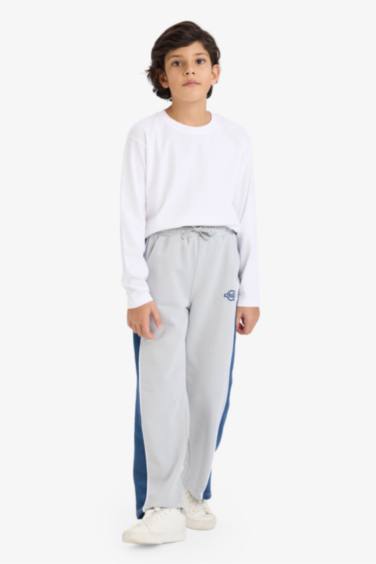 Erkek Çocuk Beli Lastikli Baskılı Eşofman Altı