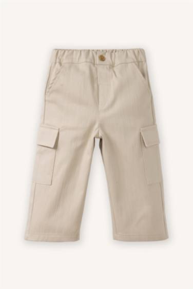 Loose Fıt Pamuklu Pantolon Erkek Bebek