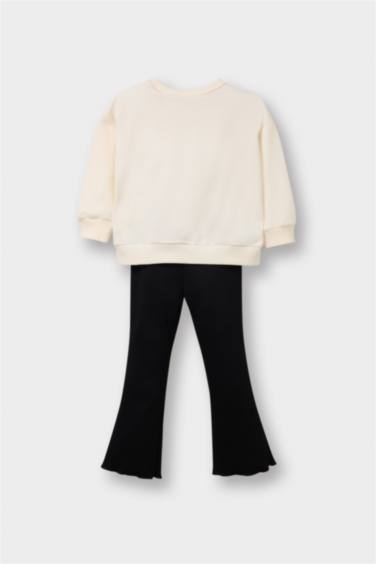 سيت بيبي بناتي سويت شيرت وستريج من ديزني ميكي وميني - قطعتين