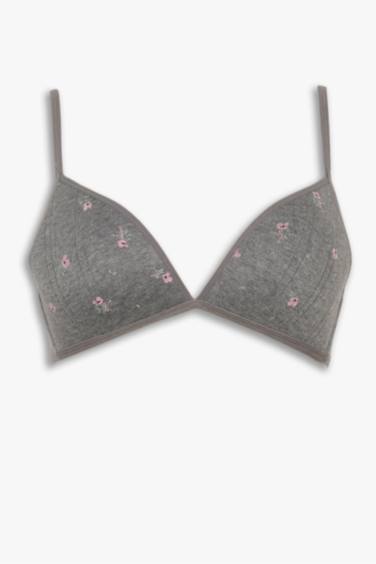 Kaplı Dolgusuz Balensiz Tişört Bra