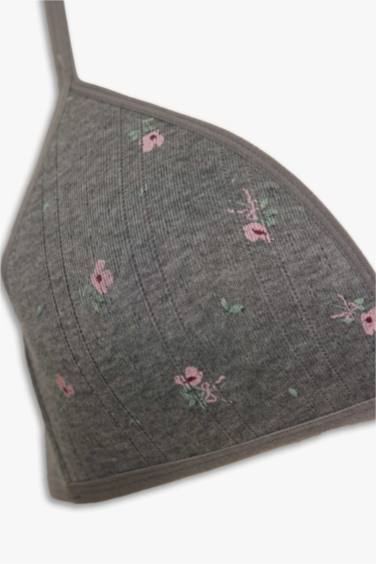 Kaplı Dolgusuz Balensiz Tişört Bra