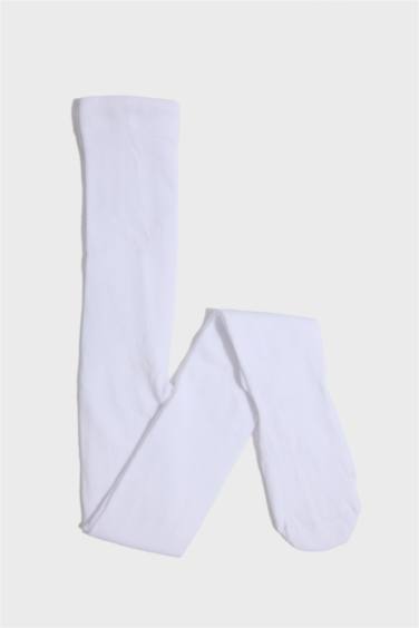 Kız Çocuk 2'li Pamuklu Külotlu Çorap