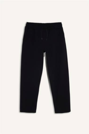 Relax Fit Beli Bağcıklı Jogger Pantolon