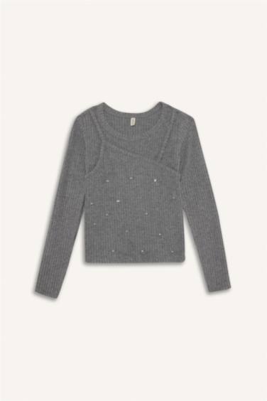 Slim Fit Long Sleeve T-Shirt