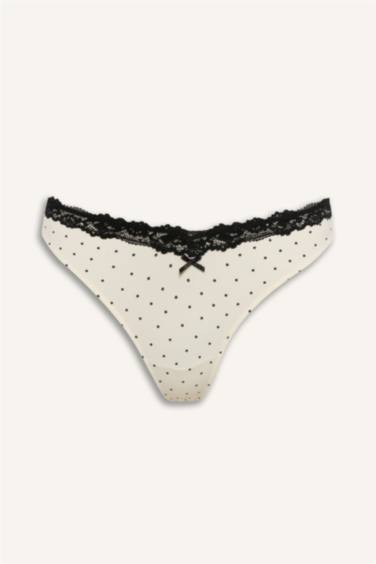 Dantel Detaylı Brazilian Külot