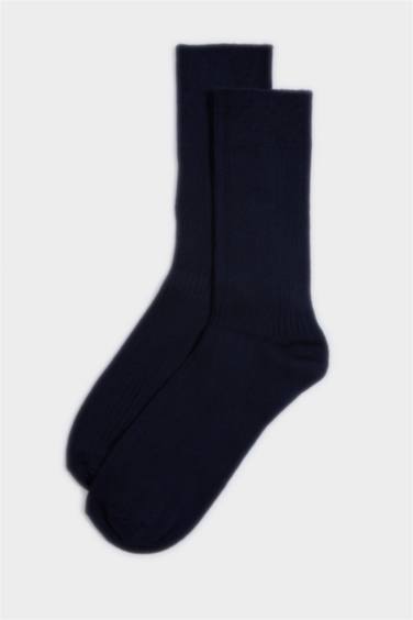 5'li Pamuklu Uzun Çorap - Görsel 3