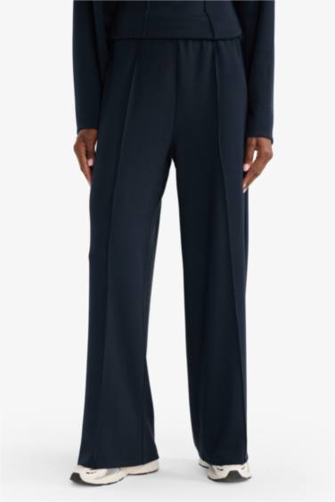 Beli Lastikli Geniş Paça Eşofman Altı