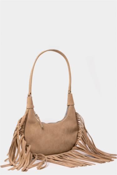 Woman Suede Shoulder Bag