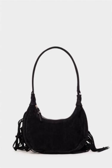 Woman Suede Shoulder Bag
