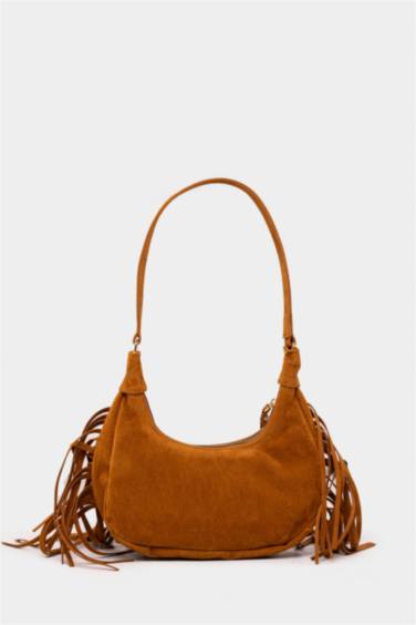 Woman Suede Shoulder Bag