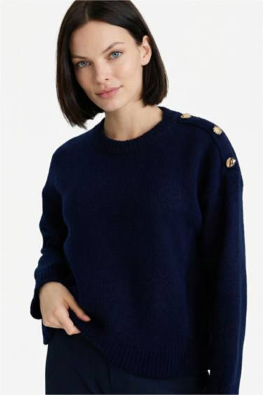 Pull en maille Oversize à col rond