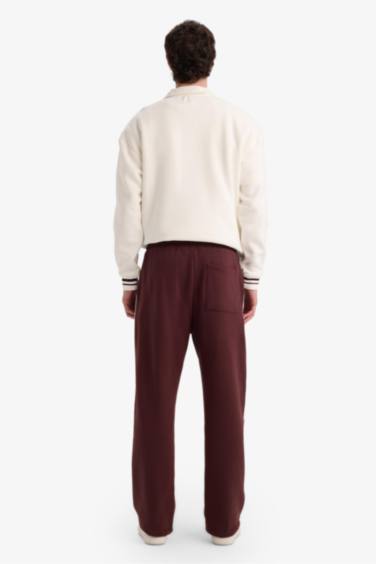 Beli Bağcıklı Düz Paça Eşofman Altı