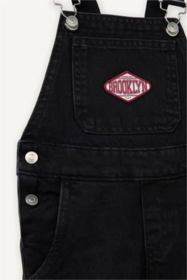 Baby Boy Denim Jumpsuit