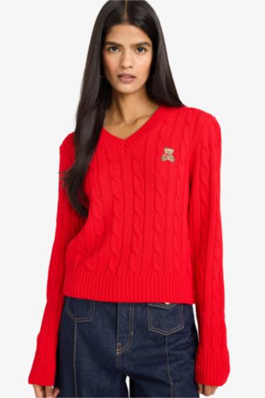 Slim Fit V-Neck Pullover