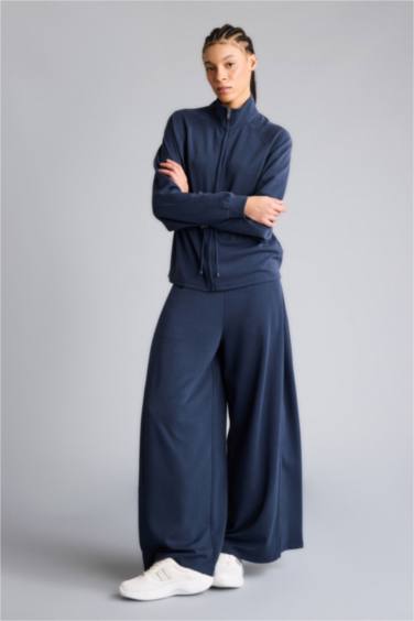 Wide Leg Long Modal Sports Sweatpants