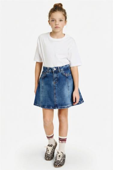 Girl Denim Skirt