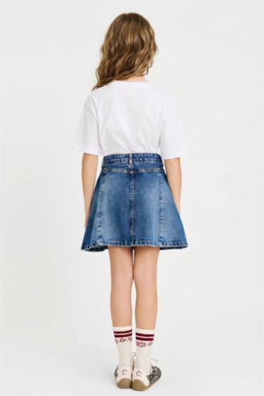 Girl Denim Skirt