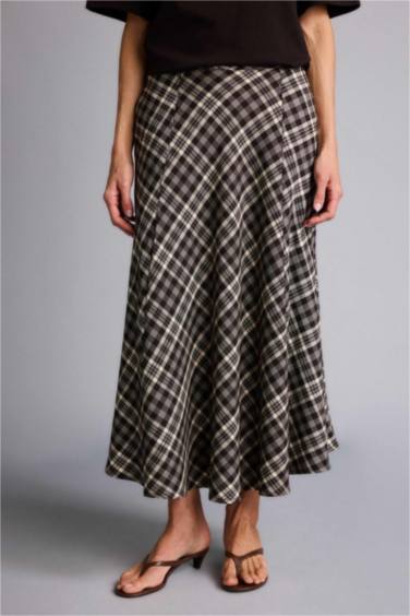 A Kesim Midi Etek - Görsel 4