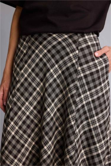 A Kesim Midi Etek - Görsel 5