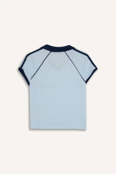 تيشيرت نص ردن مخصر