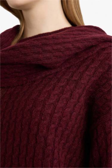 بلوز صوف تريكو قصة عادية