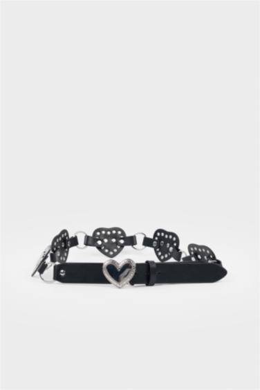 Kadın Suni Deri Elbise Kemeri