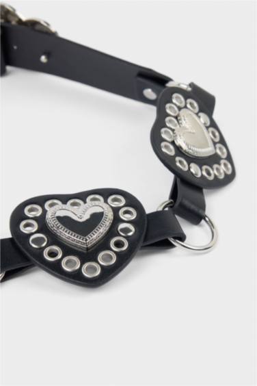 Kadın Suni Deri Elbise Kemeri - Görsel 3