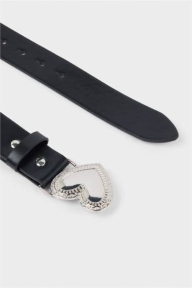 Kadın Suni Deri Elbise Kemeri - Görsel 4