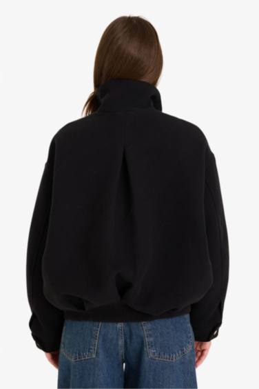 Dik Yaka Kaşe Kaban - Görsel 6