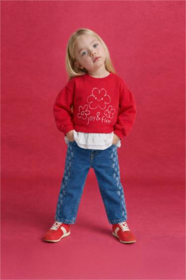 Baby Girl Culotte Jeans