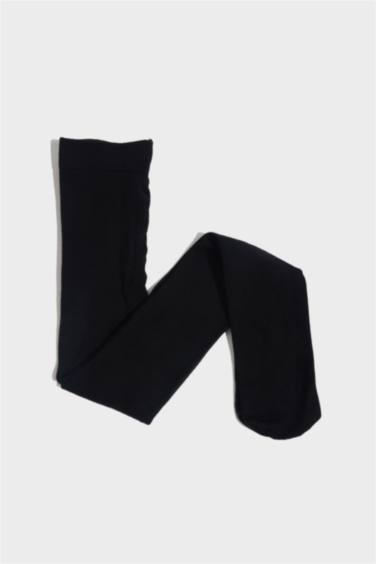 Kadın Basic Düz Modal Kalın Külotlu Çorap