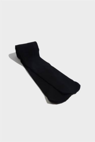 Kadın Basic Düz Modal Kalın Külotlu Çorap
