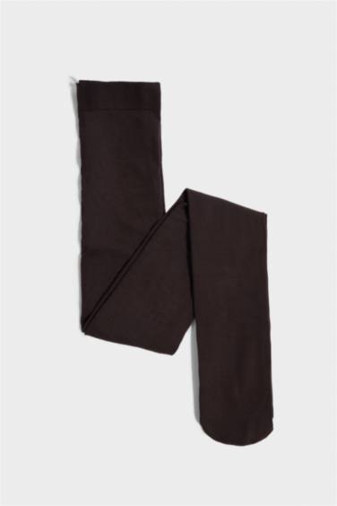 Kadın Basic Düz Modal Kalın Külotlu Çorap