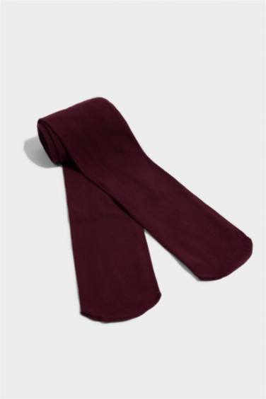 Kadın Basic Düz Modal Kalın Külotlu Çorap