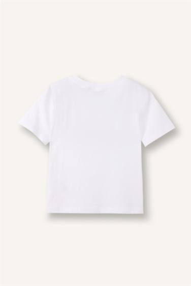 تيشيرت بيبي ولادي نص ردن اوفر سايز بطبعة حروف