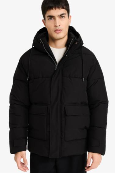 Su Geçirmez Slim Fıt Mont