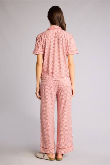 Desenli Softshell Pijama Takımı - Görsel 6