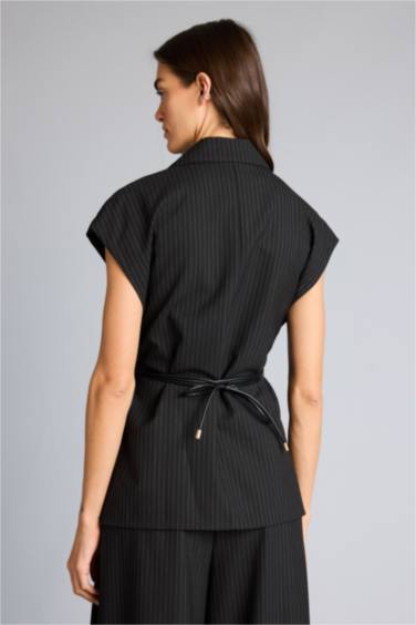 Ceket Yaka Yelek - Görsel 8