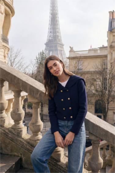 Вязаный кардиган с шалевым воротником Regular Fit