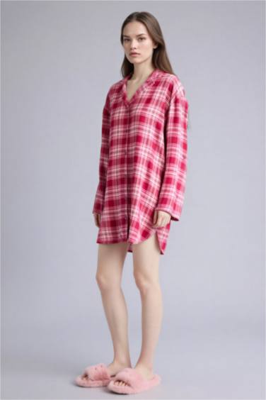 Flanel Elbise - Görsel 2