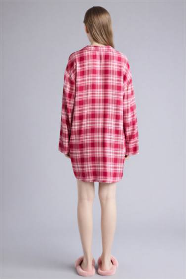 Flanel Elbise - Görsel 5