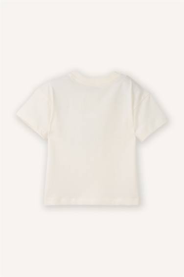 Baby Boy Regular Fit Dinosaur Print T-Shirt